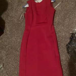 Calvin Klein hot pink bodycon - size 4